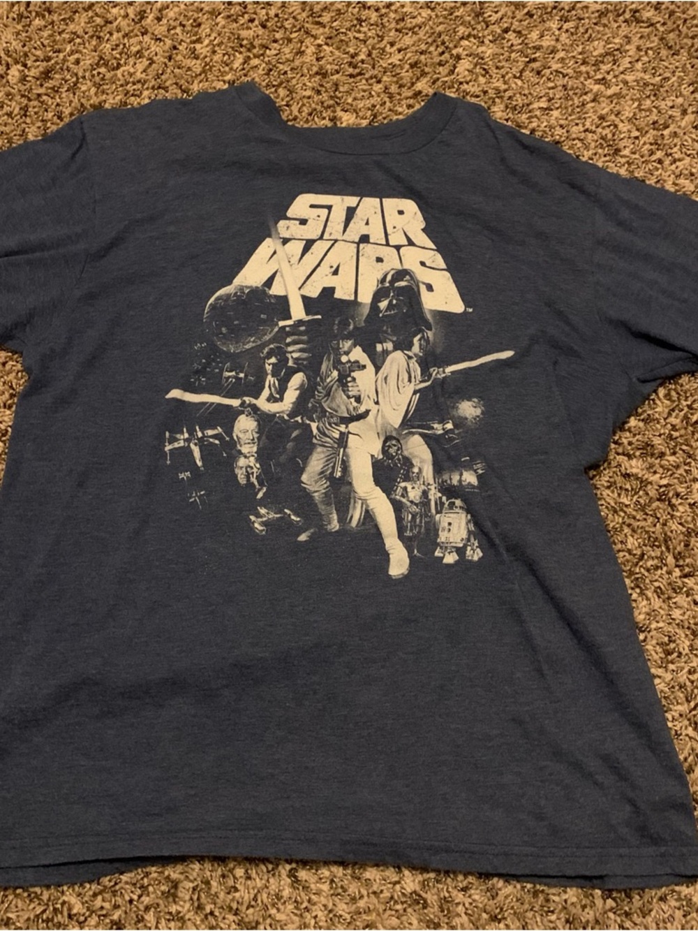 MAD Engine Star Wars Tee in Black with White Logo